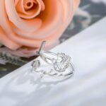 Embrace Your Story – Custom Birth Flower Name Ring – A Cherished Treasure for Loved Ones - Image 5