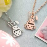 Celebrate Easter with a Custom Bunny Name Necklace – Charming Personalized Jewelry for Kids, Teens & Loved Ones - Image 4