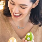 Celebrate Easter with a Personalized Bunny Name Necklace – Charming Custom Jewelry for Kids, Teens & Loved Ones - Image 5
