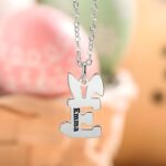 Celebrate Easter with a Custom Bunny Letter Necklace – Personalized Jewelry for Kids, Teens & Loved Ones - Image 3