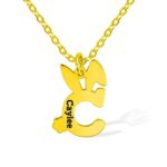 Celebrate Easter with a Custom Bunny Letter Necklace – Personalized Jewelry for Kids, Teens & Loved Ones - Image 6