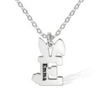 Celebrate Easter with a Custom Bunny Letter Necklace – Personalized Jewelry for Kids, Teens & Loved Ones - Image 7