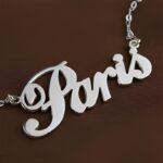 Embrace Your Story – Sterling Silver Name Necklace in Elegant Paris Script – A Timeless Treasure for Loved Ones - Image 3