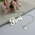 Embrace Your Story – Sterling Silver Name Necklace in Elegant Paris Script – A Timeless Treasure for Loved Ones - Image 4