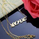 Wear Your Name with Grace – Elegant Gold Letter Necklace – A Cherished Keepsake for Loved Ones - Image 4