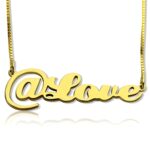 Personalized name necklace celebrating your unique story