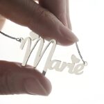 Carry Her Name Close – Sterling Silver Heart Name Necklace – A Cherished Keepsake for Every Special Moment - Image 3