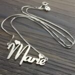 Carry Her Name Close – Sterling Silver Heart Name Necklace – A Cherished Keepsake for Every Special Moment - Image 4