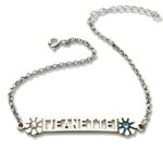 Birthstone name bracelet for teens, a cherished gift