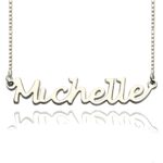handwriting name necklace sterling silver – Handwriting name necklace in sterling silver