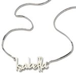 Whispered Names in Silver – Delicate Sterling Silver Name Necklace – A Cherished Keepsake for Her - Image 2