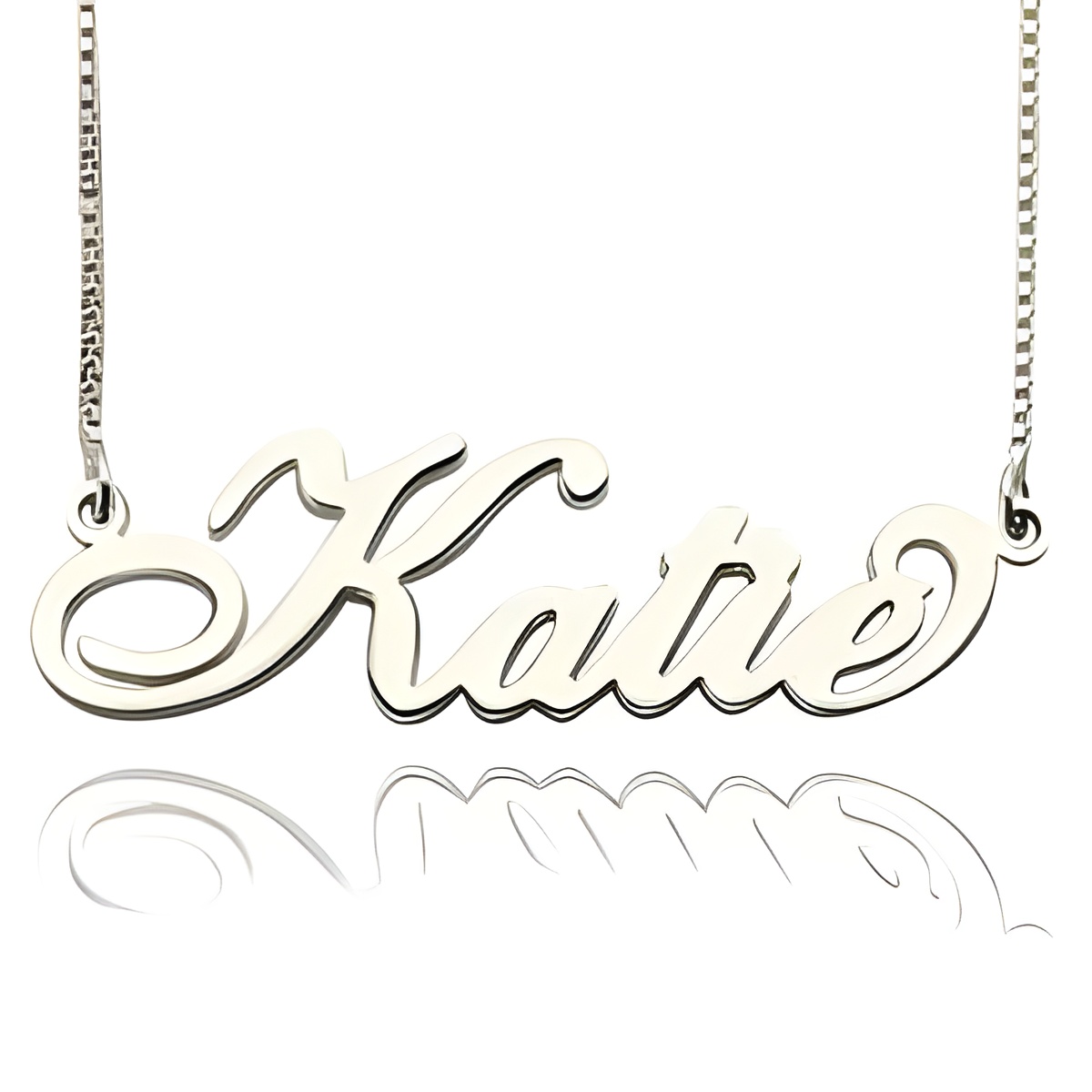 Personalized nameplate necklace for her, a cherished keepsake