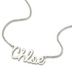Wear Your Story – Elegant Sterling Silver Name Necklace – A Timeless Treasure for You or Someone Special - Image 2
