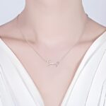 Whispered Elegance – Tiny Sterling Silver Name Necklace – A Cherished Gift for Loved Ones - Image 2