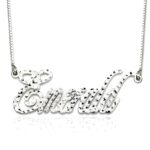 Personalized name necklace gift celebrating your story