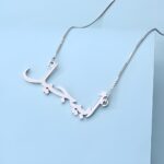 Embrace Your Story – Sterling Silver Arabic Name Necklace – A Timeless Treasure for You or Loved Ones - Image 2