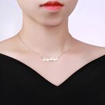 Embrace Your Story – Sterling Silver Arabic Name Necklace – A Cherished Treasure for Loved Ones - Image 4