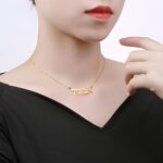 Embrace Your Story – Hebrew Nameplate Necklace in Sterling Silver – A Cherished Keepsake for Loved Ones - Image 4