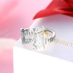 Embrace Your Story – Three-Name Sterling Silver Ring – A Timeless Bond for Loved Ones - Image 3