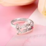 Celebrate Your Loved Ones – Birthstone Name Ring for Cherished Connections - Image 3