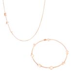 Embrace Your Story – Sideways Initial Necklace or Bracelet – A Cherished Keepsake for Loved Ones - Image 3
