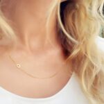 Embrace Your Story – Sideways Initial Necklace – A Cherished Keepsake for Every Moment - Image 4