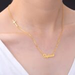 Embrace Your Story – Sideways Cross Name Necklace – A Timeless Treasure for Loved Ones - Image 4