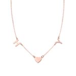 Carry Your Story Close – Custom Initial Necklace – A Timeless Treasure for Her - Image 3