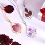 Embrace Your Birth Month’s Bloom – Birth Flower Drop Necklace – A Cherished Keepsake for Her - Image 3