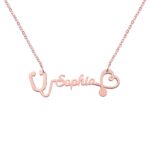 Embrace Healing Hearts – Custom Stethoscope Necklace – For Nurses, Doctors & Medical Graduates - Image 3