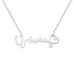 Custom stethoscope necklace for nurses and doctors