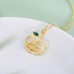 Celebrate Wisdom and Gratitude – Apple-Shaped Name Necklace – A Heartfelt Tribute for Teachers and Mentors - Image 3