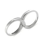 Embrace Eternal Love – Infinity Couple Name Rings – A Symbol of Togetherness for Soulmates - Image 2