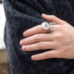 Embrace the Cosmos – Birthstone Starship Ring – For Star Trek Admirers and Dreamers - Image 5