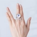 Embrace the Cosmos – Birthstone Starship Ring – For Star Trek Admirers and Dreamers - Image 6