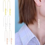 Embrace Your Story – Custom Name Earrings – A Timeless Treasure for Her - Image 4