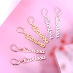 Embrace Your Story – Custom Name Earrings – A Timeless Treasure for Her - Image 5