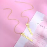 Embrace Your Identity – Vertical Name Drop Earrings – A Timeless Treasure for Her - Image 2