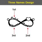 Embrace Endless Bonds – Infinity Name Necklace – A Cherished Keepsake for Loved Ones - Image 4