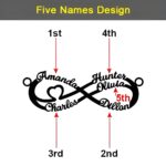 Embrace Endless Bonds – Infinity Name Necklace – A Cherished Keepsake for Loved Ones - Image 6