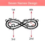 Embrace Endless Bonds – Infinity Name Necklace – A Cherished Keepsake for Loved Ones - Image 8