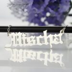 Carry Your Story Close – Sterling Silver Name Necklace with Custom Photo – For Cherished Moments - Image 4