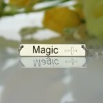 Carry Your Story Close – Custom Nameplate Bar Necklace with Meaningful Icons – A Timeless Treasure for You or Loved Ones - Image 2