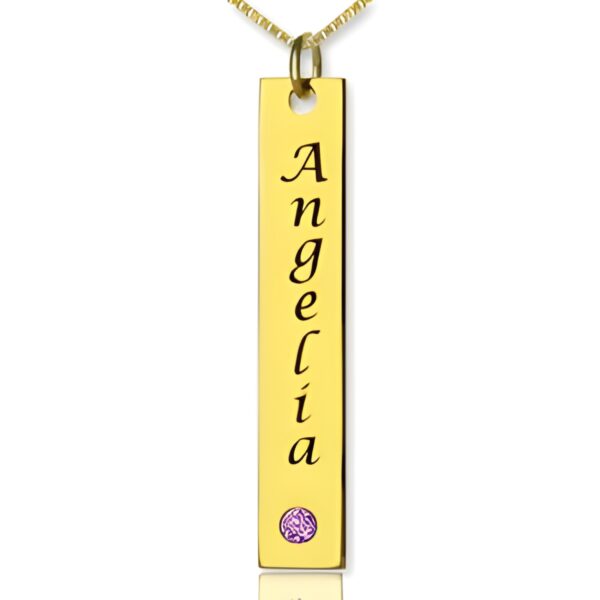 Personalized name necklace gift for her