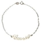 Personalized name bracelet for special moments