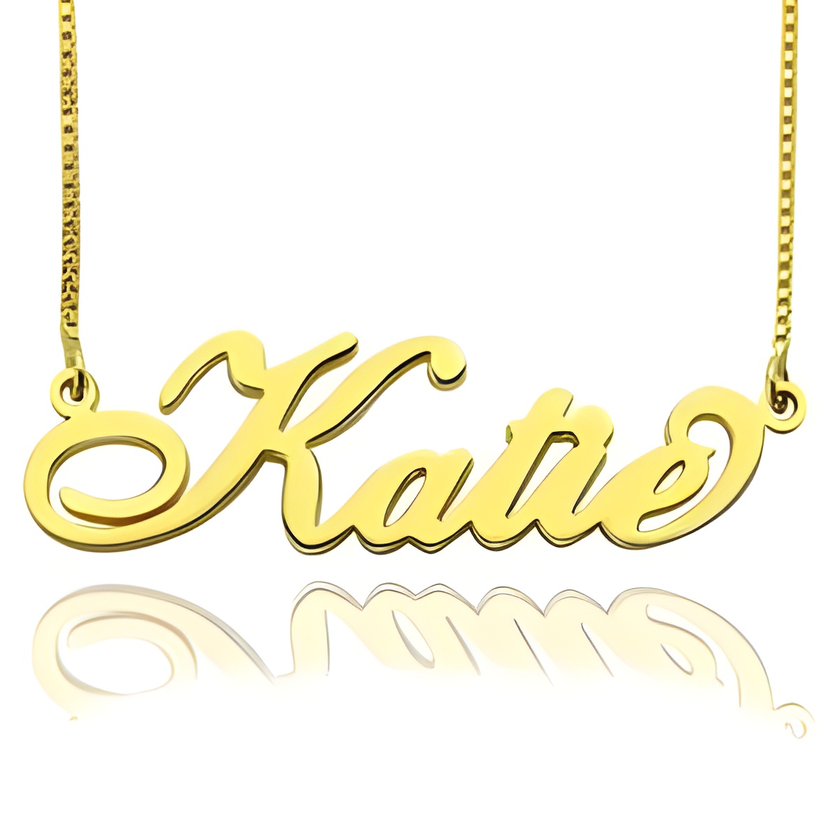 Personalized nameplate necklace for her special moments