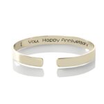 Carry Your Special Place Close – Latitude & Longitude Coordinate Cuff Bracelet – For Cherished Memories and Loved Ones - Image 2