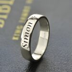 Carry Your Promise Close – Custom Name Ring in Stainless Steel – A Timeless Token for Loved Ones - Image 2