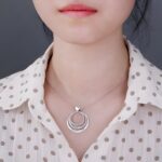 Embrace Your Loved Ones – Heart & Circle Family Necklace – A Treasure for Cherished Connections - Image 5