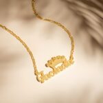 Carry Your Story Close – Elegant Name Necklace in Brass – A Timeless Treasure for Her - Image 7